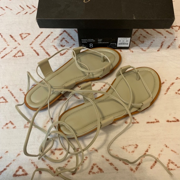 Leather gladiator sandals- MADE IN ITALY - Picture 2 of 3